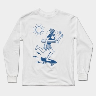 Skate Girl Long Sleeve T-Shirt